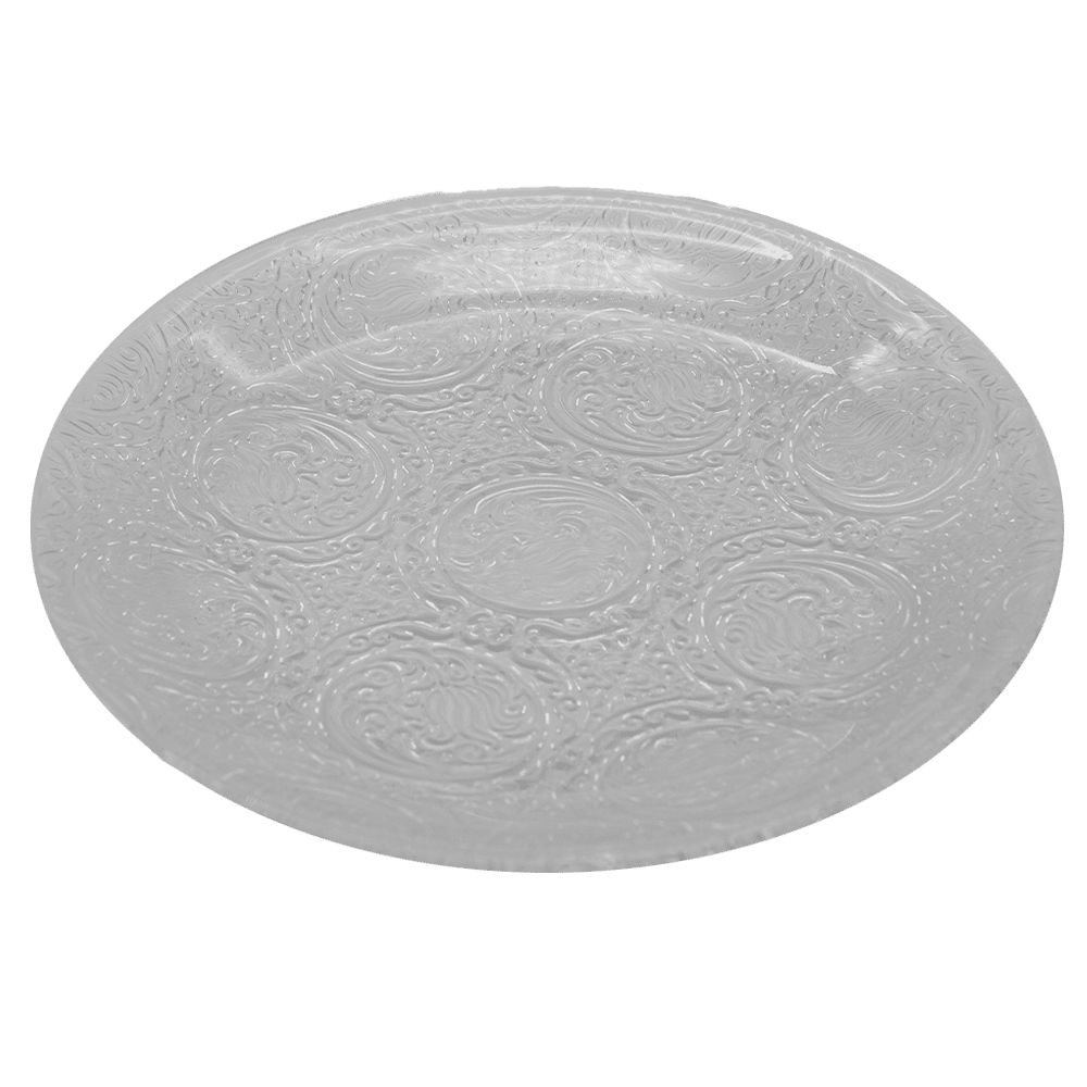 Platzteller aus Glas