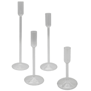 Glaskerzenhalter 4er Set