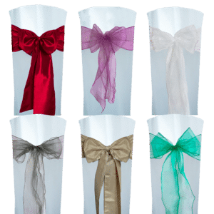 Schleifen in verschiedenen Farben