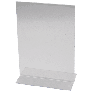 Tischnummer Aufsteller Klar A5